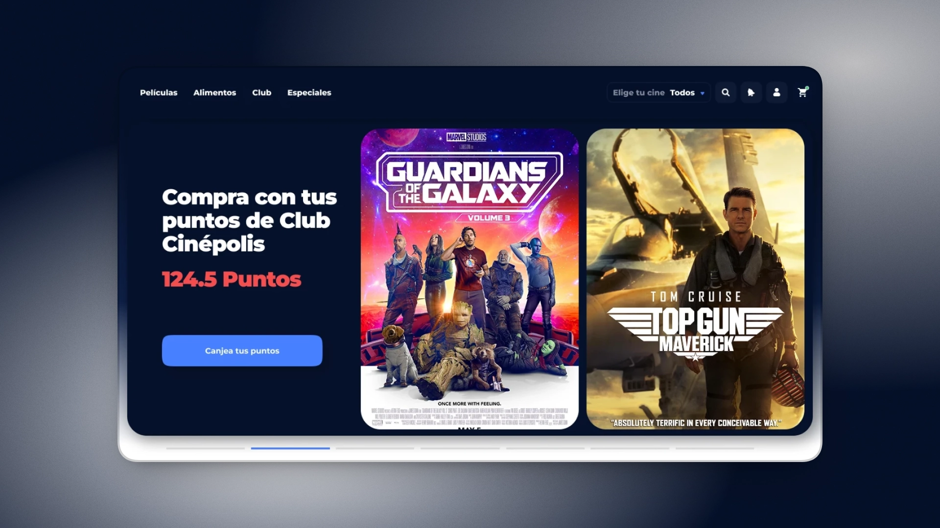 Cinépolis interface