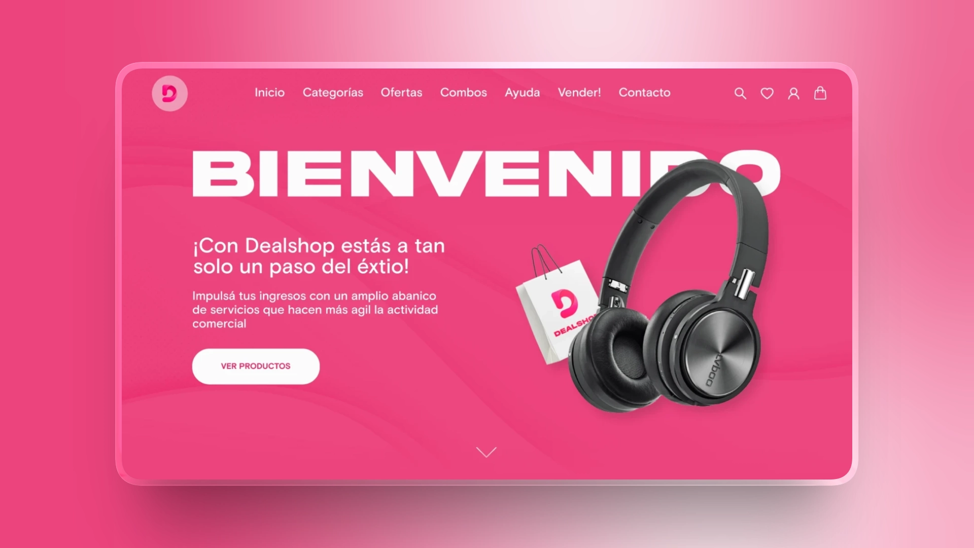 Dealshop interface