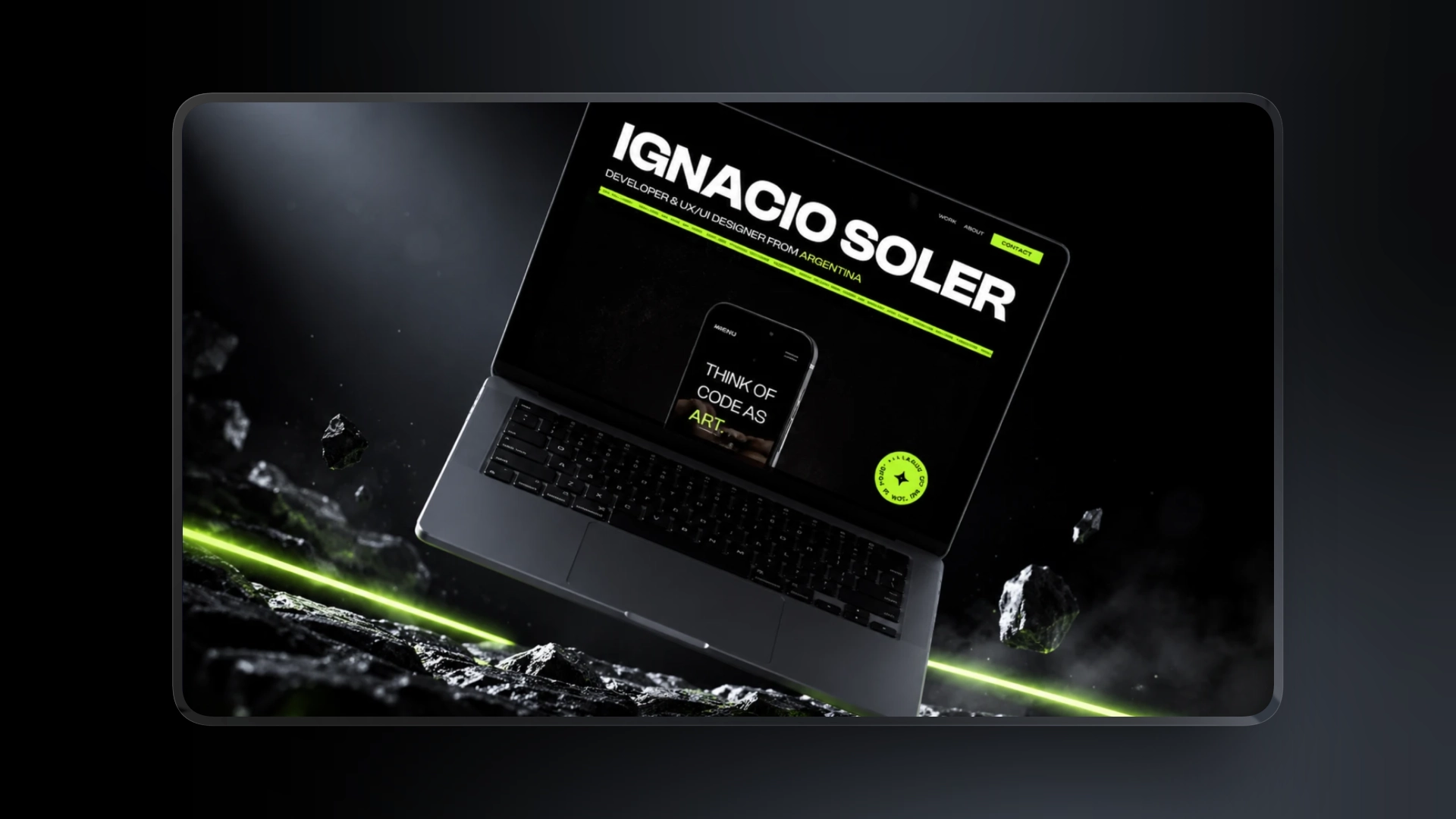 Portfolio interface